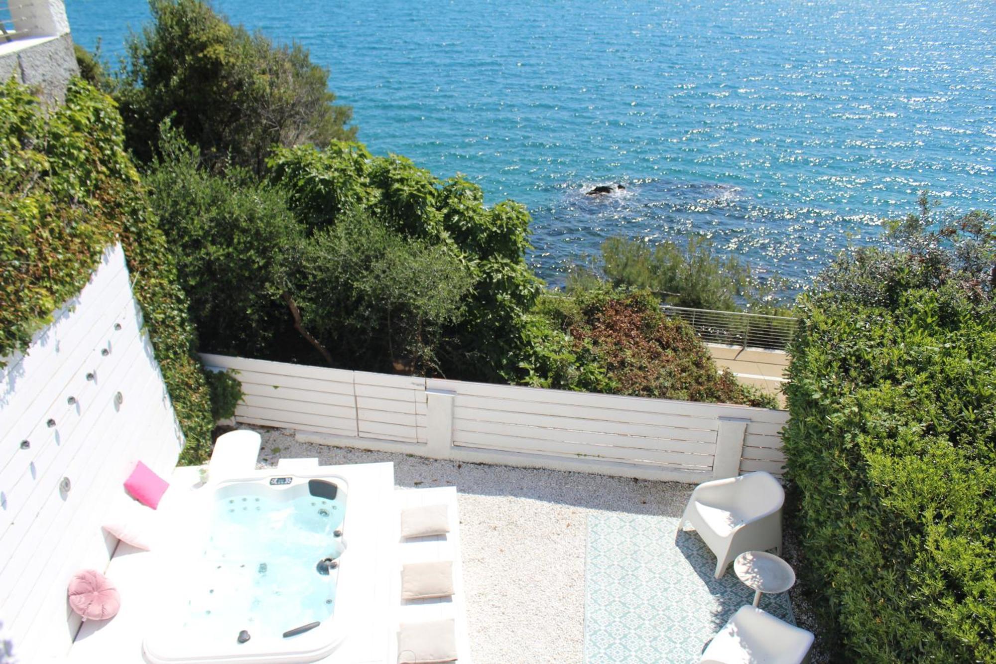 Conca Verde C21- Beach Front Little Villas Pool, Private Jacuzzi Sea View Marina dʼMarina dʼAndora Eksteriør billede